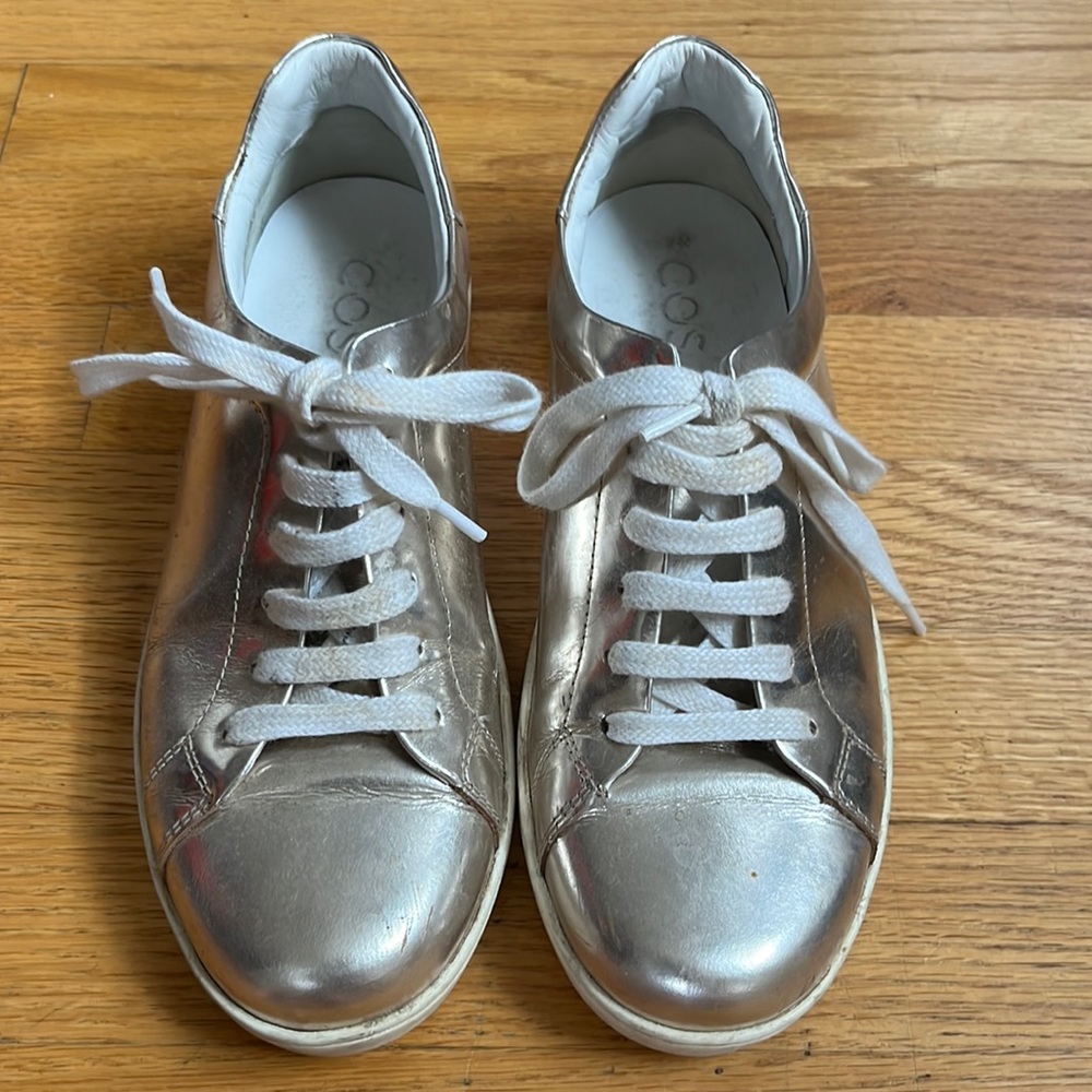 COS Metallic sneakers